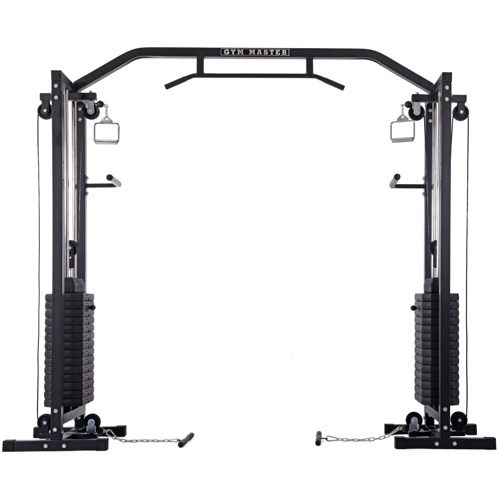 GYM MASTER 180Kg Cable Crossover Machine Equipment Pull up Multi Station Cage
