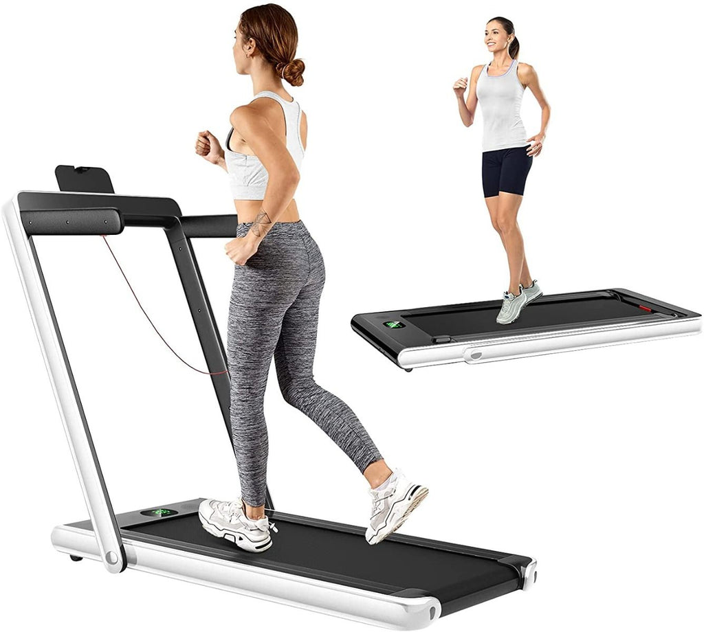 1-12Kph Folding Electric Treadmill with Bluetooth Capability